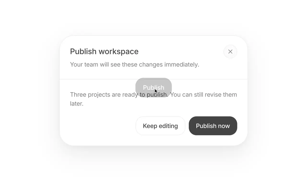 Dialog preview